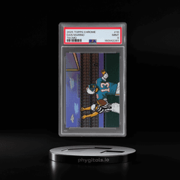 2025 Topps Chrome Tecmo Dan Marino #Tecmo-10 PSA 9