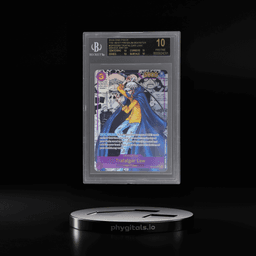 2024 One Piece the Best Premium Booster Manga Alternate Art Trafalgar Law #OP05-069 BGS BL