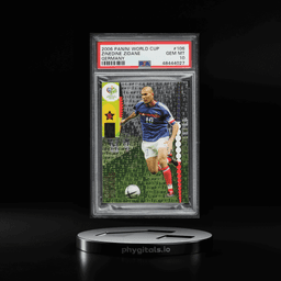 2006 Panini World Cup Germany Zinedine Zidane #106 PSA 10 GEM MINT