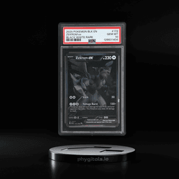 2025 Pokemon Scarlet and Violet Black Bolt Black White Rare Zekrom Ex #172 PSA 10