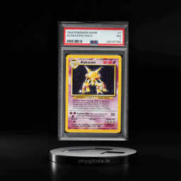 1999 Pokemon Base Set Holo Alakazam #1 PSA 7 NRMT