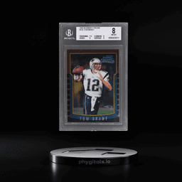 2000 Bowman Chrome Tom Brady #236 BGS 8