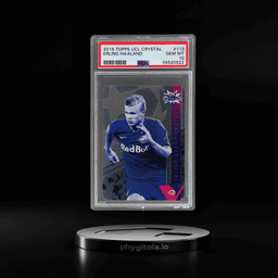 2019 Topps Crystal UEFA Champions League Erling Haaland #113 PSA 10