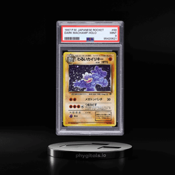 1998 Pokemon Japanese Rocket Gang Holo Dark Machamp #68 PSA 9 MINT