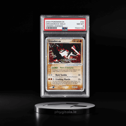 2004 POKEMON EX HIDDEN LEGENDS #93 GROUDON EX-HOLO PSA 8