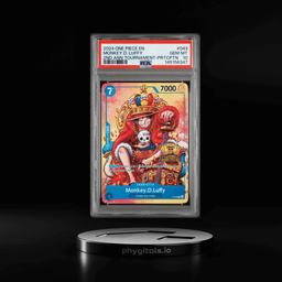 2024 ONE PIECE PROMOS 043 MONKEY D. LUFFY 2ND ANNIVERSARY TOURNAMENT-PARTICIPATION PSA 10