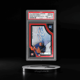 2015 Bowman Chrome Prime Position Autograph Red Carlos Correa #PPACC 3/5 PSA 10