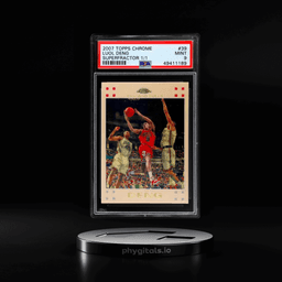 2007 Topps Chrome Superfractor Luol Deng #39 PSA 9