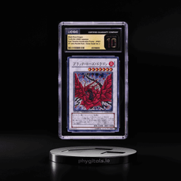 2008 Yu-Gi-Oh! Japanese DT04 Game Guide Vol. 2 Black Rose Dragon #DT04-JPB01 CGC 10 PRISTINE