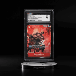 2025 One Piece Starter Deck EX Gear 5 Borderless Alt Art Roronoa Zoro #ST21-015 CGC 9 MINT
