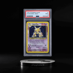 1999 Pokemon Base Set Holo Alakazam #1 PSA 9 MINT