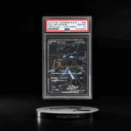 2010 Pokemon Black and White Promo Japanese White Collection 15th Anniversary Zekrom #055 PSA 10