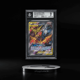 2019 Pokemon SM Promo Hidden Fates Moltres Zapdos Articuno GX #SM210 BGS 9 MINT