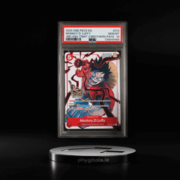 2025 ONE PIECE 3RD ANNIVERSARY TOURNAMENT 3 BROTHERS PACK 012 MONKEY D. LUFFY PSA 10