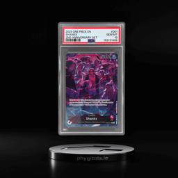 2025 One Piece Promo 2nd Anniversary Set Shanks #OP09-001 PSA 10
