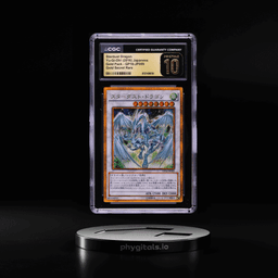2016 Yu-Gi-Oh! Japanese Gold Pack Gold Secret Rare Stardust Dragon #GP16-JP009 CGC 10 PRISTINE