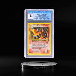 2000 Pokemon Gym Challenge Holo Blaine's Charizard #2 CGC 9