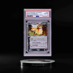 2004 Pokemon Japanese Rocket Gang Strikes Back Holo Rocket's Entei ex #68 PSA 8 NM-MT