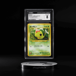 2000 Pokemon Japanese Crossing The Ruins Caterpie #10 CGC 8 NM-MT
