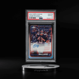 2024 Topps Chrome Variation Caleb Williams ROOKIE AUTO #RA-CWI PSA 10 GEM MINT