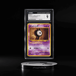 2000 Pokemon Japanese Crossing The Ruins Unown I #201 CGC 9 MINT