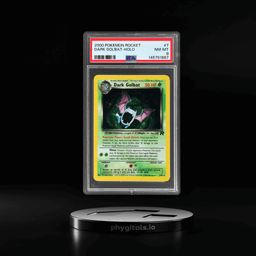2000 Pokemon Team Rocket Holo Dark Golbat #7 PSA 8
