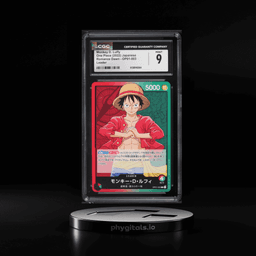2022 One Piece Japanese Romance Dawn Leader Monkey D. Luffy #OP01-003 CGC 9 MINT