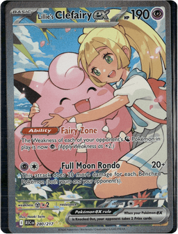 2026 Lillie's Clefairy ex #280 Ascended Heroes