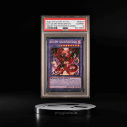 2022 YU-GI-OH! TIN OF THE PHARAOH'S GODS EN209 DESTINY HERO-DESTROYER PHOENIX ENFORCER 1ST EDITION PSA 10