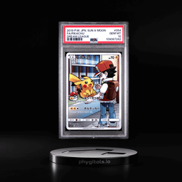 2019 POKEMON JPN SUN & MOON DREAM LEAGUE #054 FULL ART/PIKACHU PSA 10