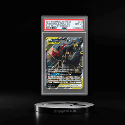 2019 Pokemon Sun and Moon Tag Team Gx Starter Set Japanese Darkrai/Umbreon Gx #10 PSA 10