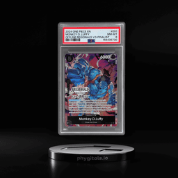 2024 One Piece Promo Offline Regional Volume 3 Finalist Monkey D. Luffy #OP07-091 PSA 8