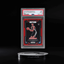 2023 Panini Prizm Monopoly Red Prizm Victor Wembanyama #81 48/99 PSA 9