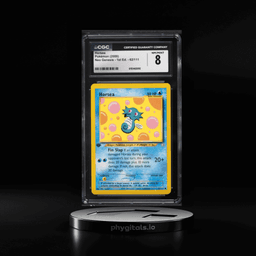 2000 Pokemon Neo Genesis 1st Edition Horsea #62 CGC 8 NM-MT