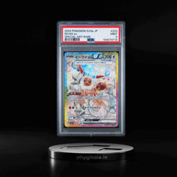 2024 POKEMON JPN SV8A-TERASTAL FEST EX SPECIAL ART RARE #223 EEVEE EX PSA 9