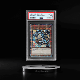 2025 Yu Gi Oh 25th Anniversary Ukiyo E Stamp Set Japanese Blue Eyes White Dragon #NYC1JP001 PSA 9