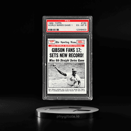 1969 Topps World Series Game 1 #162 PSA 6