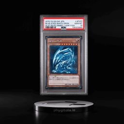 2015 YU-GI-OH! JAPANESE 15AX-DUELIST ROAD PIECE OF MEMORY SIDE: YAMI YUGI JPY07 BLUE-EYES WHITE DRAGON  PSA 10