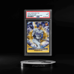 2025 Topps Pristine Precisionaries Gold Refractor Shohei Ohtani #PR-8 2/50 PSA 9