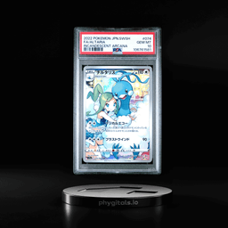 2022 POKEMON JPN SWORD & SHIELD INCANDESCENT ARCANA #074 FULL ART/ALTARIA PSA 10
