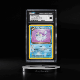 2000 Pokemon Team Rocket Dark Vaporeon #45 CGC 10 GEM MINT