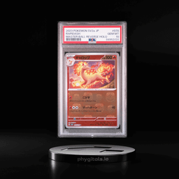 2023 POKEMON JPN SV2A-POKEMON 151 MASTER BALL REVERSE HOLO #078 RAPIDASH PSA 10