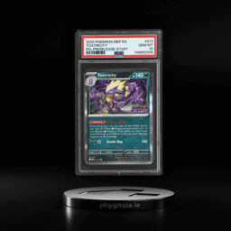 2025 Pokemon Black Star Promos Mega Evolution Phantasmal Flames Prerelease Staff Toxtricity #017 PSA 10