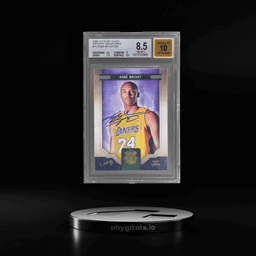 2009 Panini Court Kings Artistry Signature Kobe Bryant #13 66/99 BGS 8.5