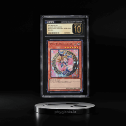 2023 Yu-Gi-Oh! Japanese Quarter Centery Duelist Box Dark Magician Girl #QCDB-JP008 CGC 10