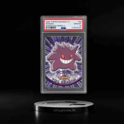 2000 Chrome Series 2 English Chrome (Topps Chrome Stamp On Front of Card) Gengar #94 PSA 10