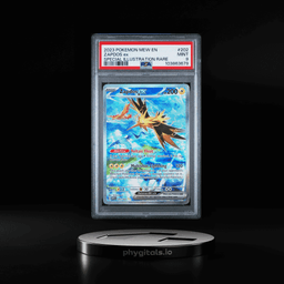 2023 POKEMON MEW EN-151 SPECIAL ILLUSTRATION RARE #202 ZAPDOS EX PSA 9