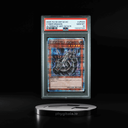 2025 YU-GI-OH! JAPANESE QCAC-QUARTER CENTURY ART COLLECTION JP029 CYBER DRAGON ALTERNATE ART-QUARTER CENTURY SECRET RARE PSA 10