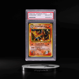 1999 Pokemon Japanese Gym 2 Holo Blaine's Charizard #6 PSA 10 GEM MINT