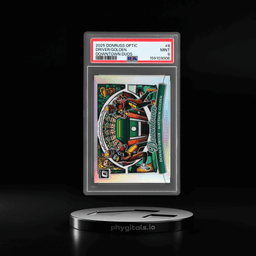 2025 Donruss Optic Downtown Duos Donald Driver/Matthew Golden #8 PSA 9